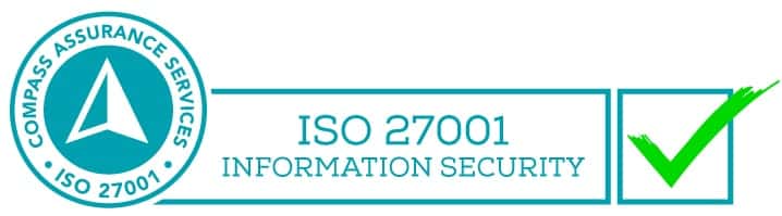 ADITS - ISO 27001 for Information  Security Management Certified Badge